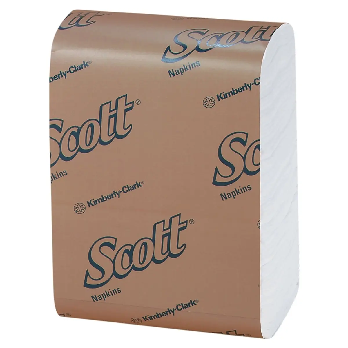 Kimberly Clark KCC 98720 Low-Fold Dispenser Napkins - 1-Ply White Boxed Tissues, 12 x 7 in, 250 Per Pack, 32 Packs Per Case, Home Supplies, Home Needs, Ideal for Coffee Shops, Lunch Rooms