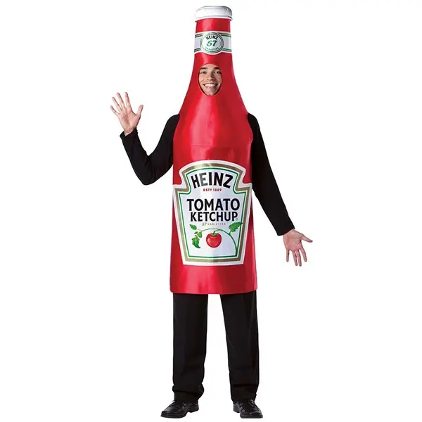 Heinz Ketchup Bottle Adult Costume