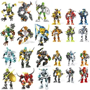 Hero Factory Star Warrior Building Blocks Evo 2in1 Combination Robot Mech Bionicle Figures Bricks Toys For Boys Children's Gifts