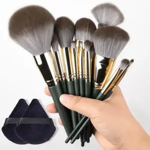 Luxury Makeup Brush Set, Professional Full Face & Eye Detail Brushes, Ultra Soft for Foundation Blush Application, Soft Cosmetic Brushes