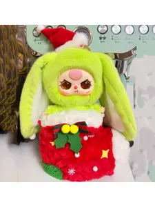 Baby Three Merry Christmas Limited Hanging Card Vinyl Plush Doll