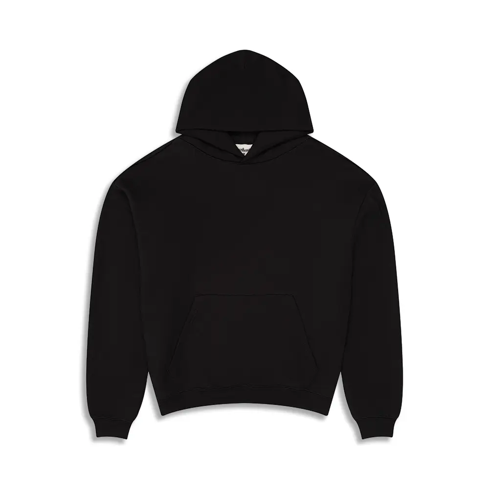600 GSM "Black" Core Hoodie