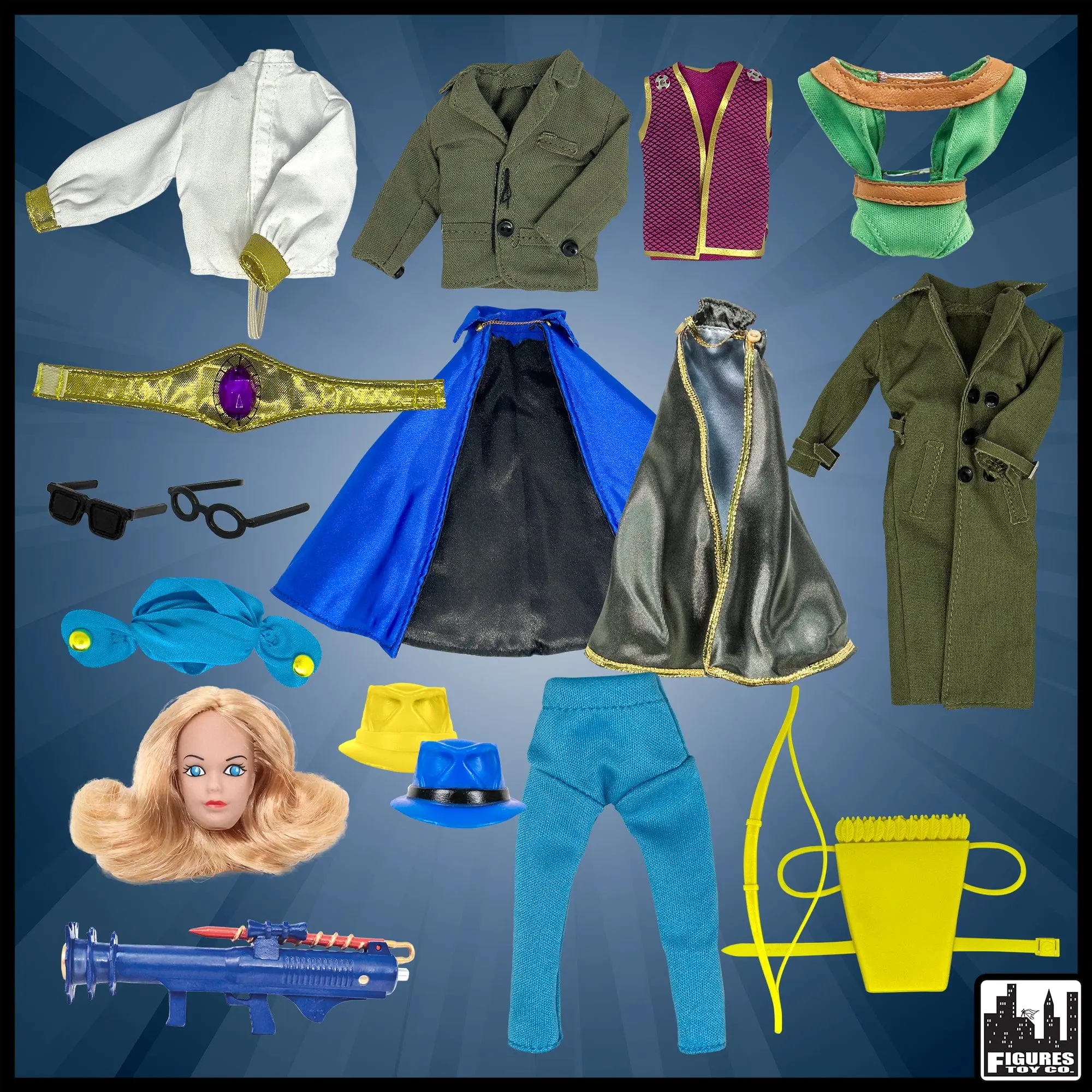 Clothing & Gear Deal for WWE & AEW Wrestling Action Figures