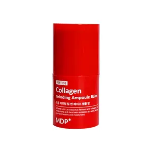 MDP RED LACTO COLLAGEN GRINDING LIP AND FACE AMPOULE BALM 0.49 fl oz. (14g) -  Dewy Serums Firming Skin Repair Moisture Moisturize Moisturizing Hydrating