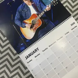 MW Country Music Calendar 2026, Country Music, Gift For Fan, Calendar 2026