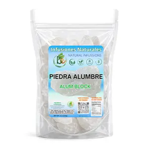 VIRAL Alum Stone (Piedra de Alumbre) 4 oz Multi-Purpose Crystal for Skin Care and Healing Natural Deodorant & Antiperspirant Shaving Stone Body Care Radiant