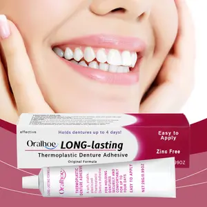 Dental Adhesive Balm for Dentures,Enhances Comfort,Non-Flammable,NotifiedVia Scpn/cpnp, Ideal for Fixed Dentures, Oral