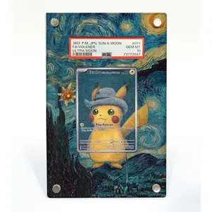 PSA Extended Artwork Protective Card Display Case Pika chu SVPEN/085