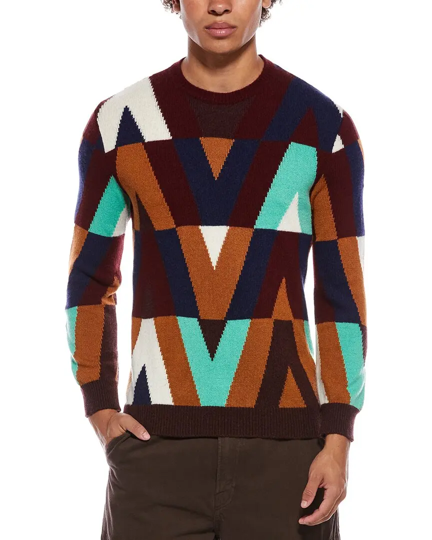 Valentino Maglia Girocollo Wool & Cashmere-Blend Sweater
