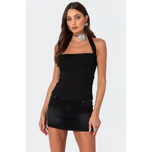 Marisol Straight Neck Halter Top