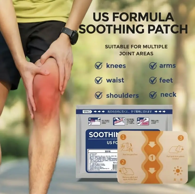 Herbal Warming Patches 7pcs – Natural Heat Therapy Pads for Daily Comfort | Gentle Pain Relief for Joints & Muscles, Long-Lasting Warmth for Home, Work & Travel Use.