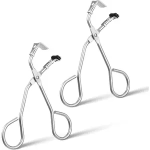 2-Pack Precision Mini Lash Curler, Professional Carbon Steel Curler for Dramatic Long-Lasting Curl