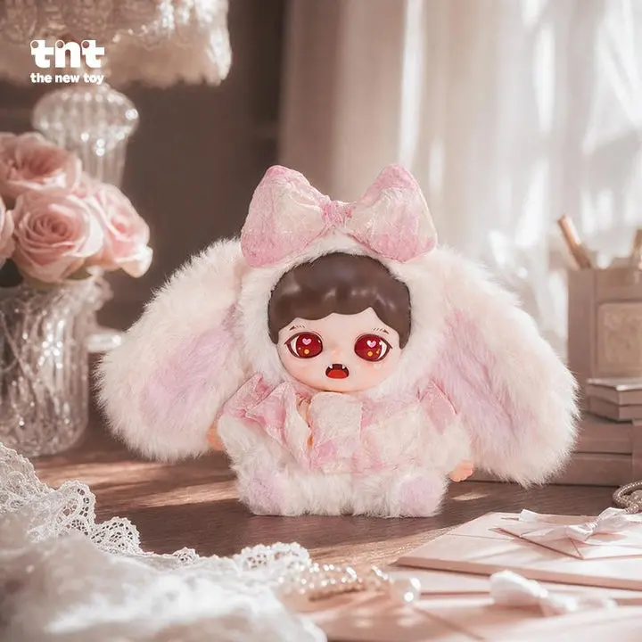 TNTSPACE Mini Series Plush Blind Box, Collectible Soft Animal PVC Figurine, Cuddly Doll Gift, Huggable Soft Stuffed Toy
