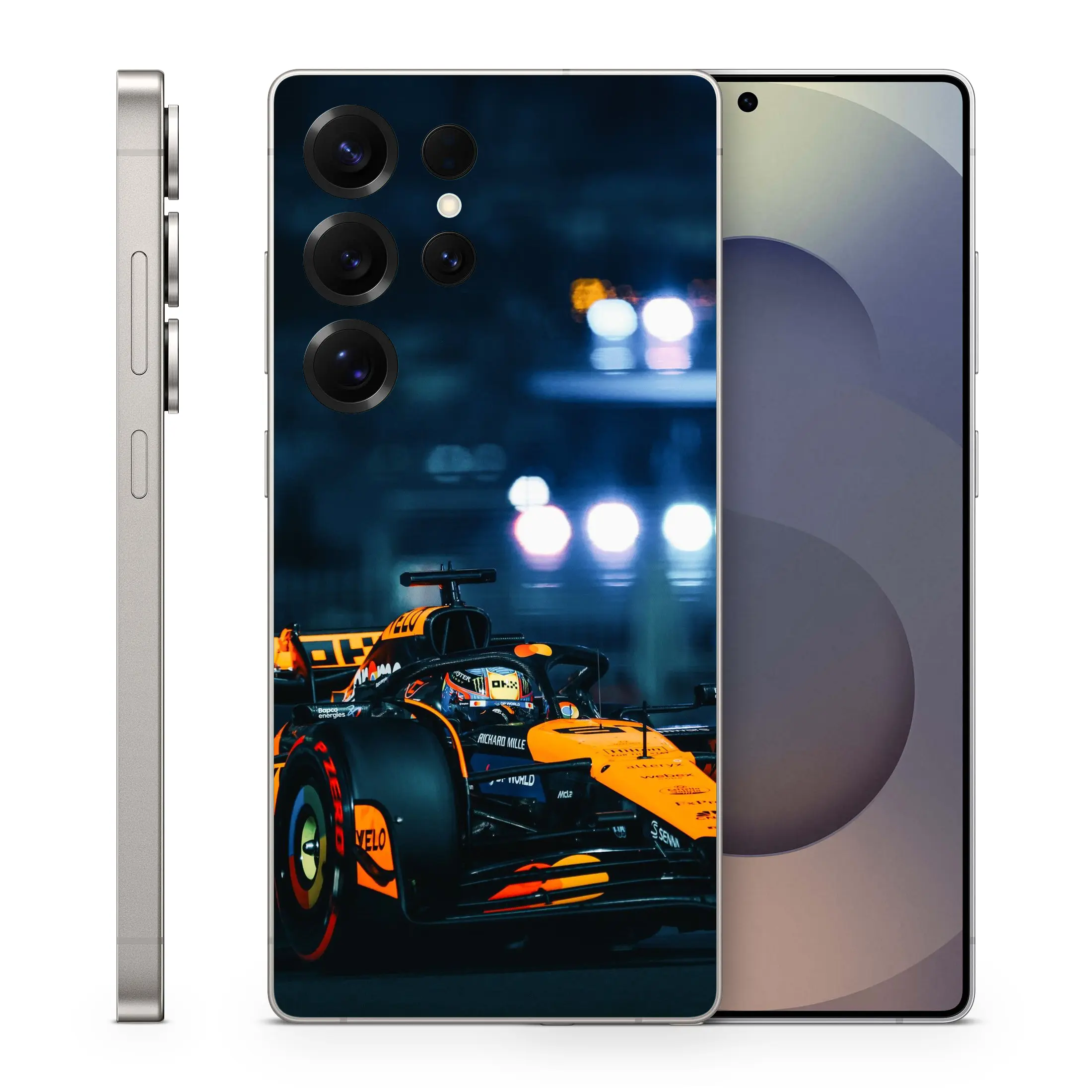 Auto Racing Vinyl Skins Compatible With Samsung S25 Ultra