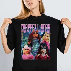 Chappell Graphic Tee Featuring Miss Piggy in Vibrant Retro Style