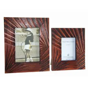212 MAIN Handcrafted Rectangular Wooden Framed Picture Frame - ST-05-5 Model, 3.5x5 in, Baby & Maternity Decor, Home Room Accent