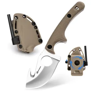 Small Outdoor Knife with sheath for Camping Hiking Fishing, Outdoor Tool