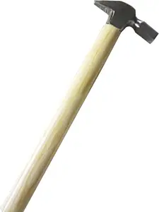 Farrier's Hammer with Wooden Handle – Durable Steel Construction for Hoof Nail Removal, Forging & Shoeing – Ergonomic Grip Blacksmithing Tool for Horses – Professional Farrier Tool for Daily Use