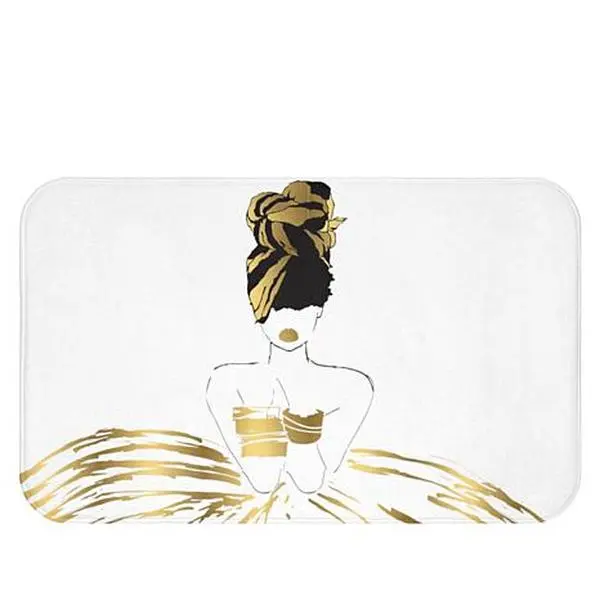 Pardon My Fro Oro 30" x 20" Bath Mat Pardon My Fro Oro 30" x 20" Bath Mat