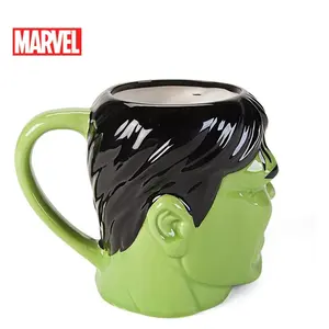 Marvel Avengers Officially Licensed Ceramic Coffee Mug Character Mugs Collectible Ceramics Pottery Novelty Tea Cup Office Desk Mug The Hulk Kitchen Essentials Birthday Gift 1Pc