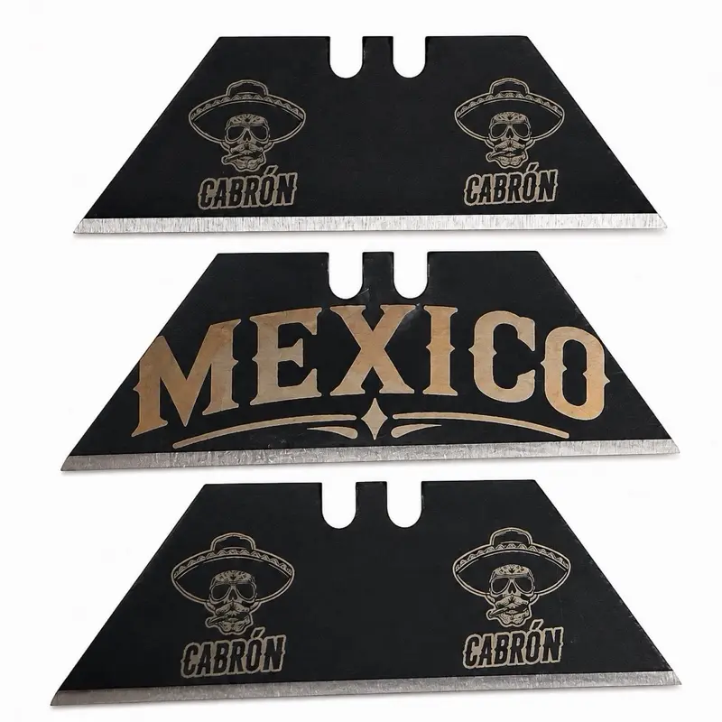 Laser engraved blades 3-pack (Mexico)