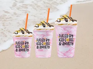Iced Coffee Drink Sleeve-Small/Medium/Large
