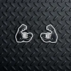 SWOLE//MATE Pumped Arms Buddy Patch Set