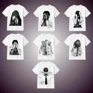 Arirang Bangtan Members Signature Graphic White and Black Unisex T-Shirt, Retro 90s Tee, World Tour 2026
