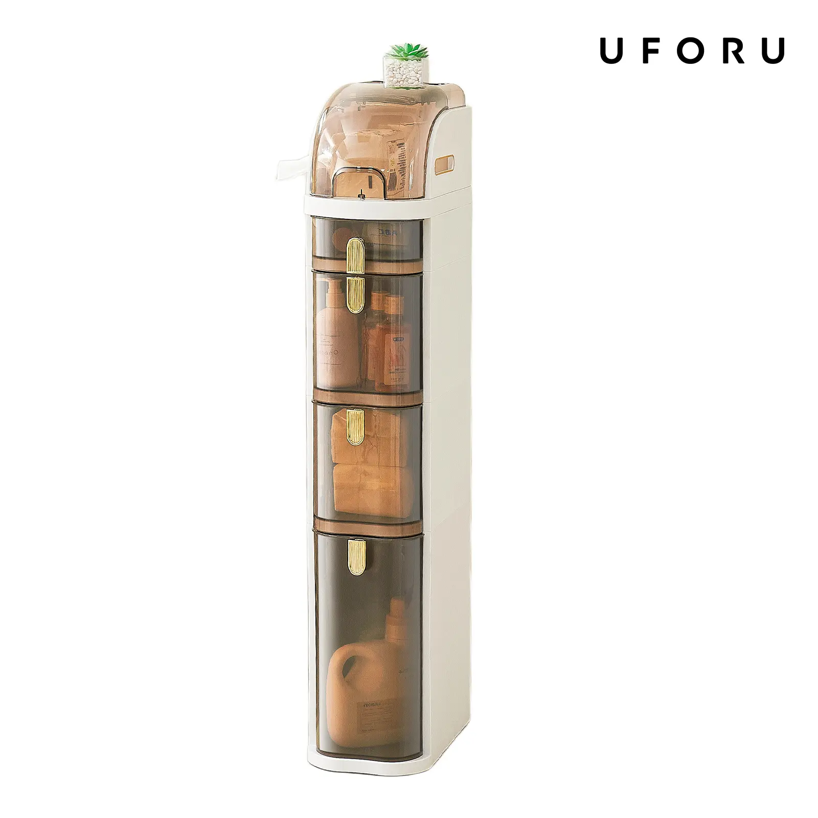 UFORU Suitable for narrow space storage cabinet bathroom storage corner toilet cabinet floor-standing toilet storage cabinet ultra-thin bathroom narrow cabinet Unique Bedroom Furniture,dealsforyou#SummerWins