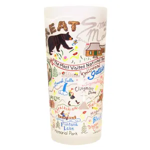 Great Smoky Mountains Drinking Glass