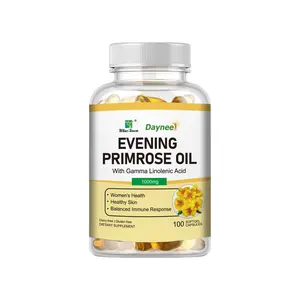 wins town Evening Primrose Oil ,1000mg, 100 Softgels - Cold Pressed, Non-GMO, Gluten Free,