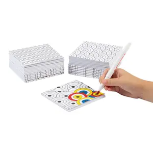 Color Your Own Doodle Notepads - 24 Pc.