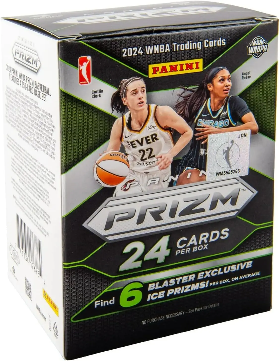 Panini 2024 WNBA Prizm Blaster Box - 24 Cards per Box with 6 Blaster Exclusive Ice Prizms on Average - Top Rookies Veterans Legends Autographs