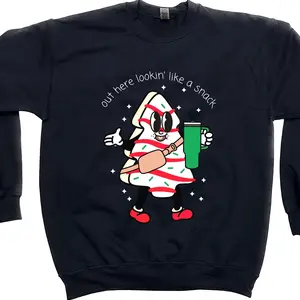 Out Here Lookin' Like a Snack Trendy Christmas Sweater