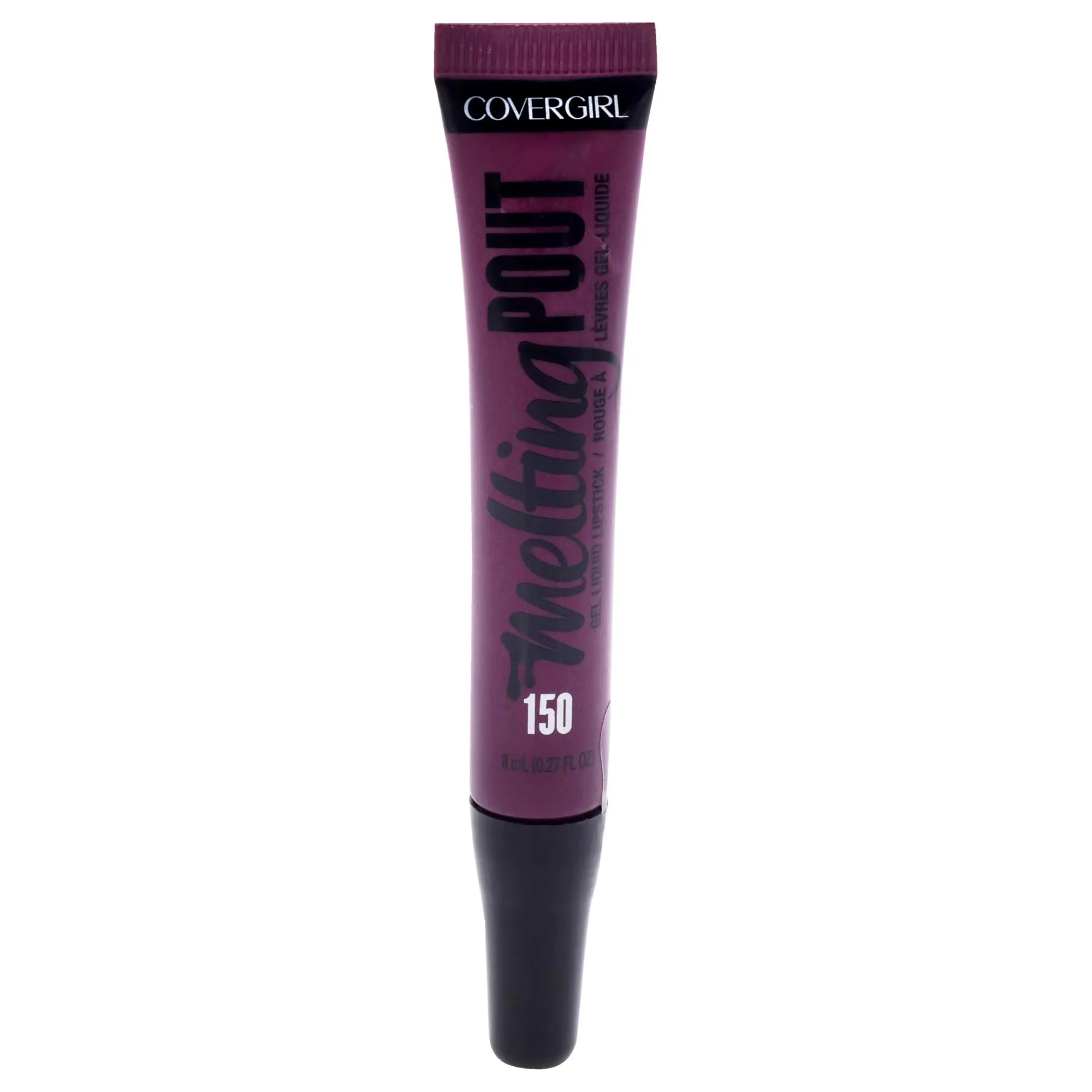 CoverGirl Women's Melting Pout Gel Liquid Lipstick - 150 Raspberry Gelly Makeup, 0.27 oz