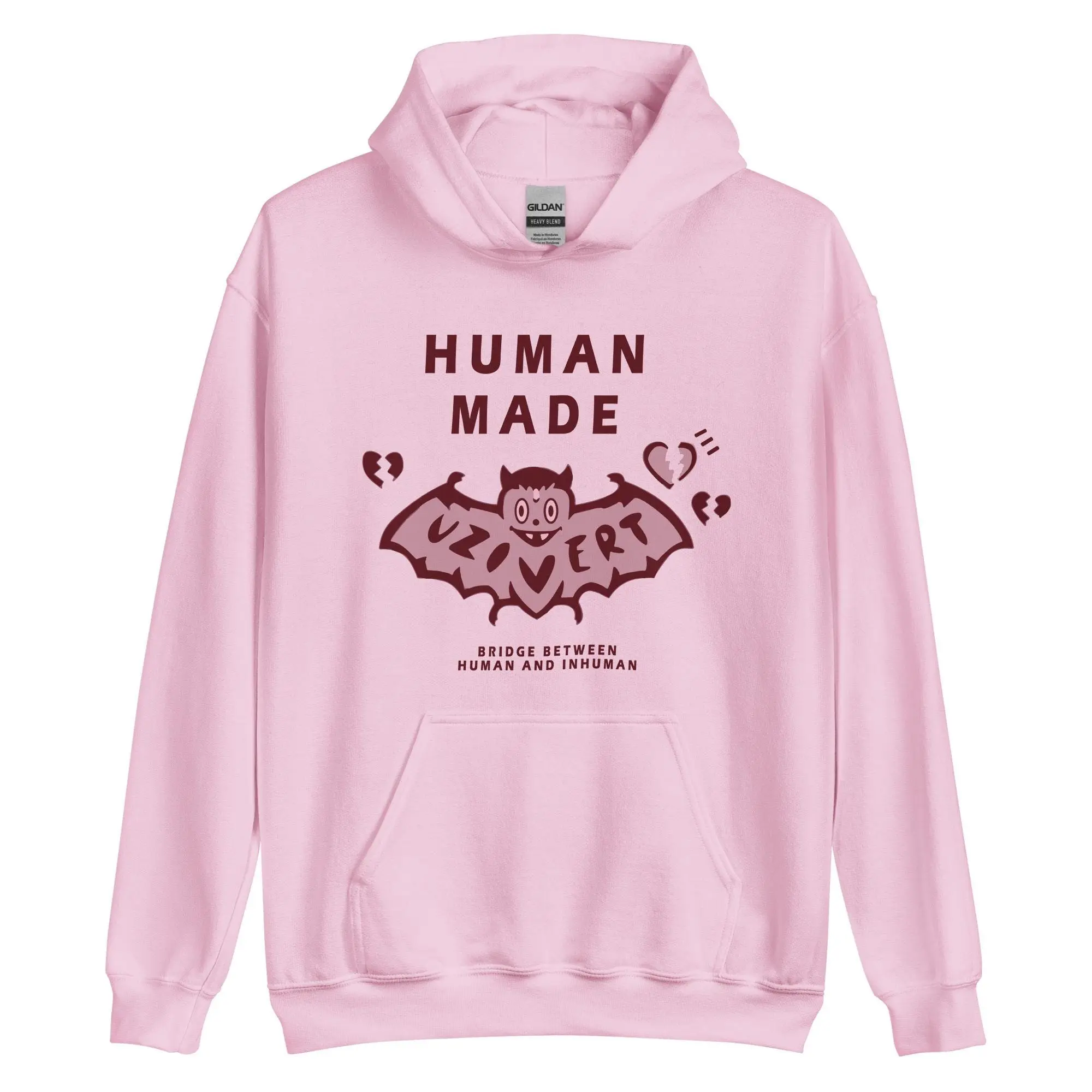 Human Made Lil Uzi Hoodie Streetwear Rap Inspired Sweatshirt Vintage Hip-Hop Fashion Trendy Graphic Pullover