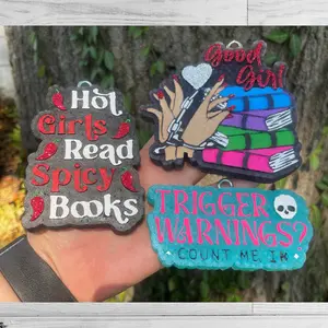 Booktok Car Freshies - Customizable Scents & Colors for Personalized Car Ambiance - Lasts 4-8 Weeks - Versatile Freshie for Stylish Customization