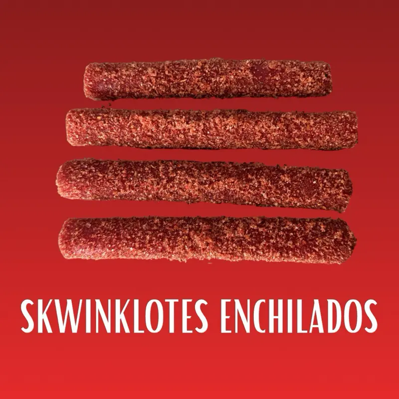 Skwinklotes Enchilados, 4-Piece, 8oz Snack Pack