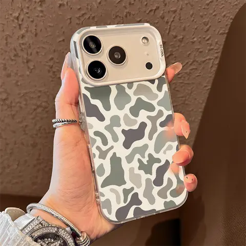 Viral Grippy Camo Cellphone Cover - Protective Digital Device Protector for iPhone 17 AIR,17 PRO,16 PRO,15 PRO MAX,14 PLUS,13 PRO,12,11 PRO,XS MAX,X,XR Mobile Accessory