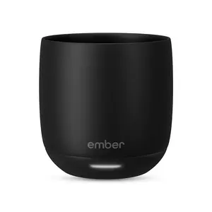 Ember Temperature Control Smart Cup, 6 oz, App-Controlled Heated Coffee Cup, Espresso Mug with 90 Min Battery Life, Black