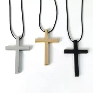 Car Rearview Mirror Hanging Cross Ornament, Daily Encouragement, Metal Fashion, Christian Vehicle Accessories