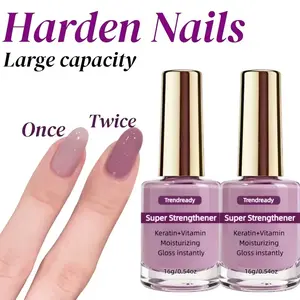 2pcs Nail Strengthener for Weak Splitting Break | Fast Dry Keratin 3-Day Nail Care Nail Polish Care Products for Weak Nails | 4-In-1 Natural Nail Protein Hardener Ideal for Manicure And Nail Care, Smooths And Strengthens Nails | Alcohol-Free, Nail