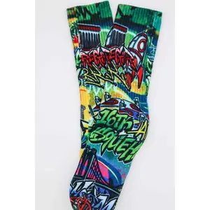 "Origins of Hooping" Basketball Socks