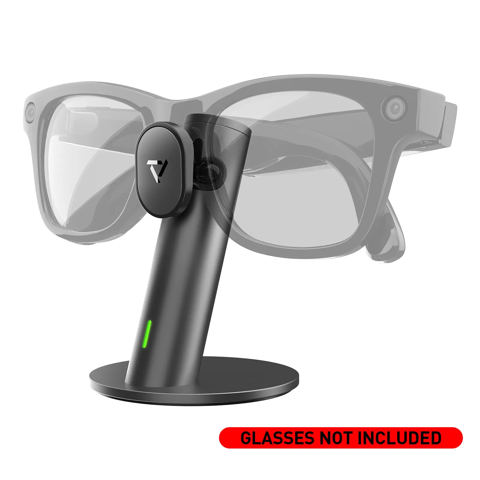PRISMXR Ray-Ban Meta Aluminium Charging Stand - Carina S1 Desk Dock with Stand Charging Cable for Ray-Ban Meta Wayfarer, Headliner & Skyler (Gen 1 & 2) | Wearable Electronic Gadgets Accessories (Glasses Not Included) Usb Charge Chargeable