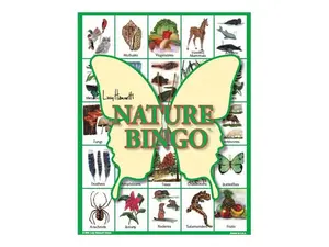 Lucy Hammett Nature Bingo 6 Picture Boards, 42 Cards & Bingo Chips, All Ages