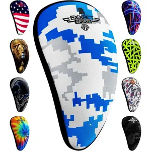 Lightweight Athletic Cup For Mens & Boys with Soft Rim Comfort for Superior Support, Baseball Cup For Youth Boys, T-Ball, Football, Lacrosse, Hockey Groin Protector For MMA