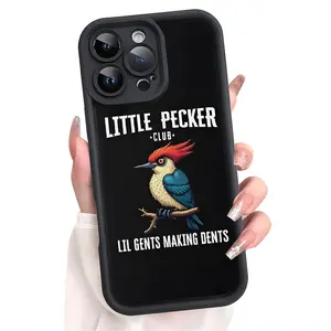 Little Pecker Club Case for iPhone 16 17 15 14 Pro Max 13 12 11 Air Plus Samsung S2654321 Shockproof Drop Protection Rugged Durable Silicone Cover