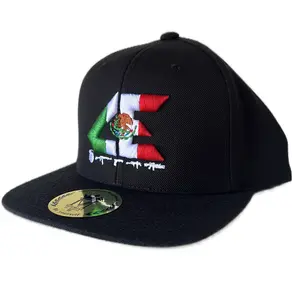 Mex Comando Tricolor SnapBack W/ Flat Green UnderVisor