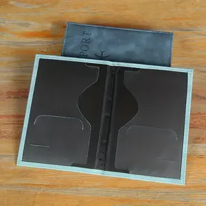 PU Simple Passport Protector Passport Holder Ticket Holder Passport Cover