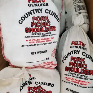 Felt's Genuine Country-Cured Pork Picnic Shoulder Hams, 6lb & Up Processed Meat